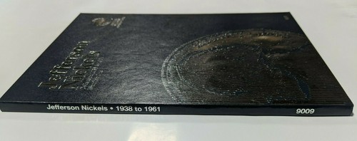 Dossier de pièces album Jefferson Nickels Whitman Vol #1 1938-1961 guerre d'argent 9009 NEUF - Photo 2 sur 5