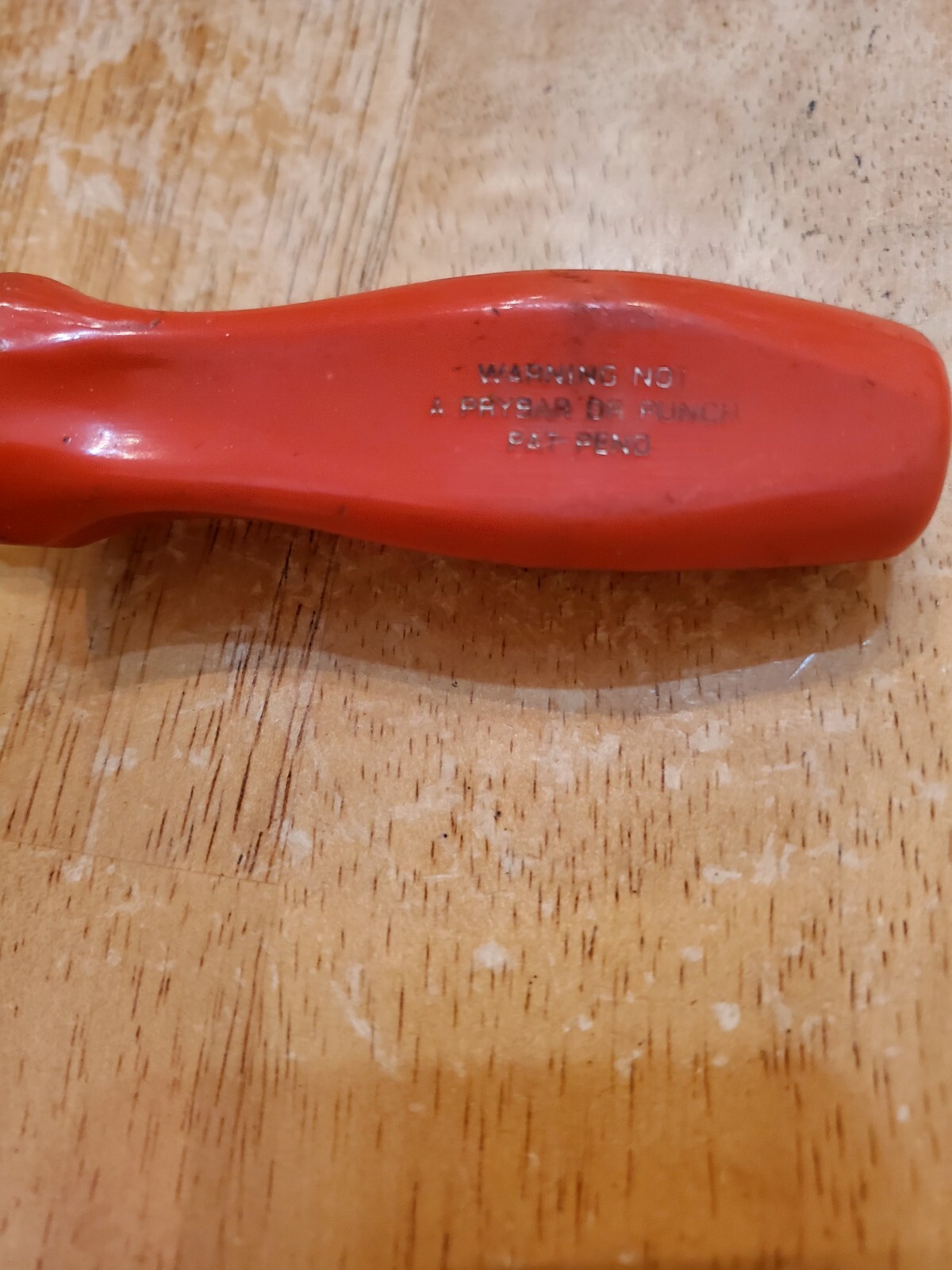 Snap On 1 Phillips Head Screwdriver Red Hard Handle Worn SDDP31 eBay