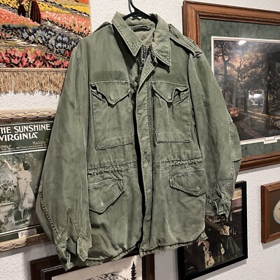 Vintage 50's M-51 US Army Field Jacket Size Medium | eBay