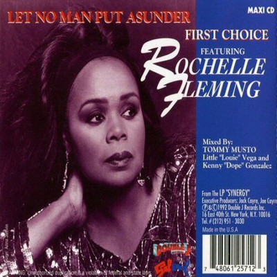 FIRST CHOICE FEAT ROCHELLE FLEMING - LET NO MAN PUT ASUNDER CD-SINGLE 1993 RARE
