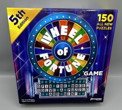 Board Game Wheel of Fortune 5th Edition Version New / Sealed