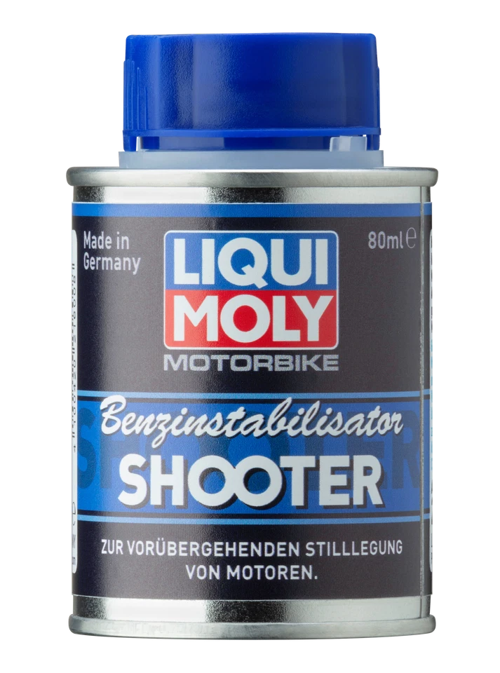 LIQUI MOLY GMBH Liqui Moly Motorbike Benzinstabilisator Shooter 80 ml Motorrad Benzin Additiv