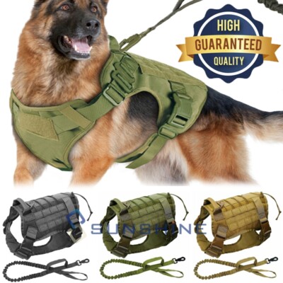 Bag Harness Arnes Kong Perro Arnés Táctico Para Perros Con Asa