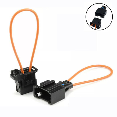 2x Lichtleiter Connector Brückenstecker MOST Für BMW Audi Porsche Mercedes