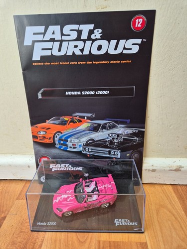 1/43 Altaya Fast And Furious Colección - Honda S2000 Rosa 2000 Diecast Coche #12