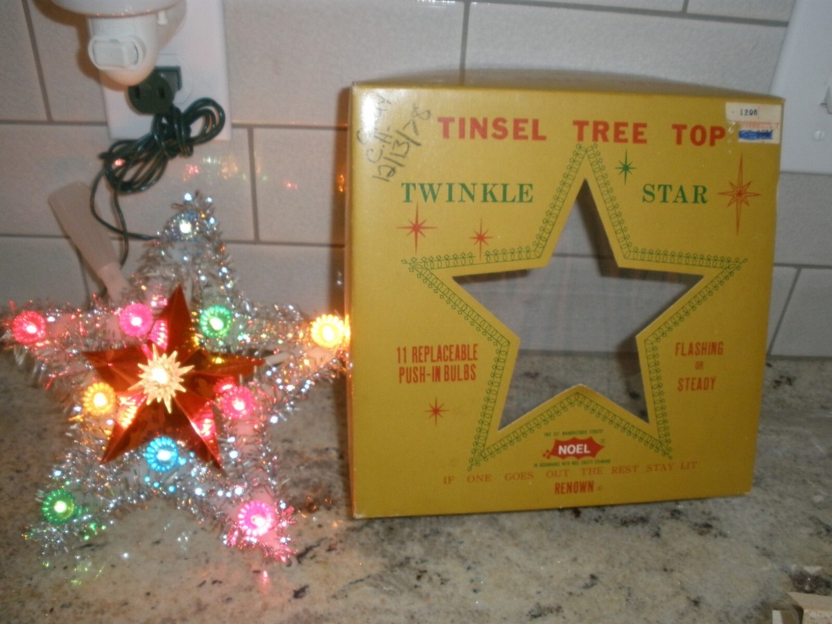 * vintage tree top ❀ アンティークビーズ 星の ツリートップ Classic Star Tree Top | Tru-Tone™ vintage-style LED light bulbs