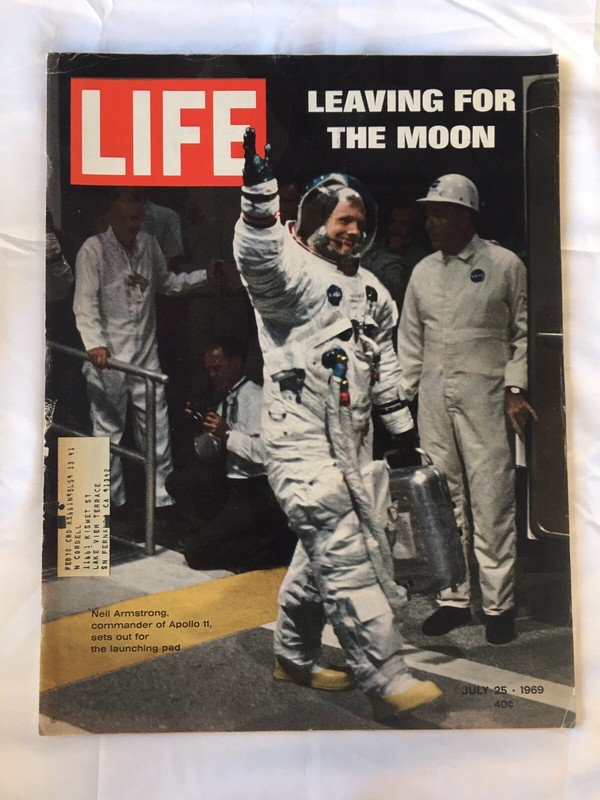 Life Magazine July 25 1969   Leaving for the Moon