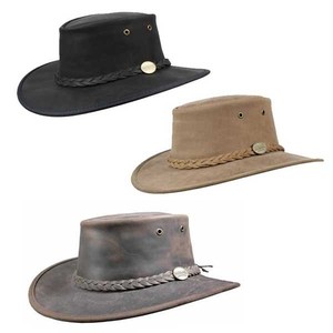 akubra leather hats