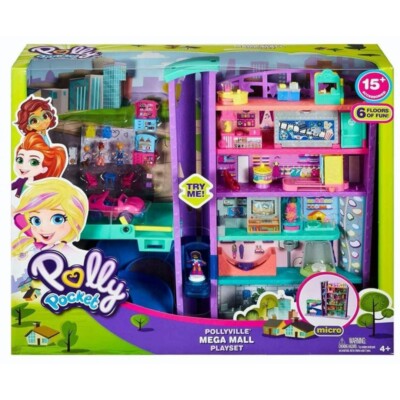 MATTEL Polly Pocket Small World Department Store GRANDE GALLERIA Toy GFP89