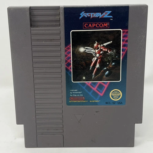 Section Z Nintendo NES Cartridge Only Authentic / Tested 5 Screw