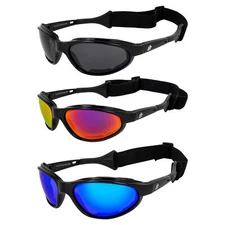 Birdz Eyewear Sail Padded Jetski Sunglasses Goggles Polarized Sports