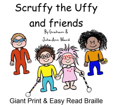 Braille book - Scruffy The Uffy And Friends