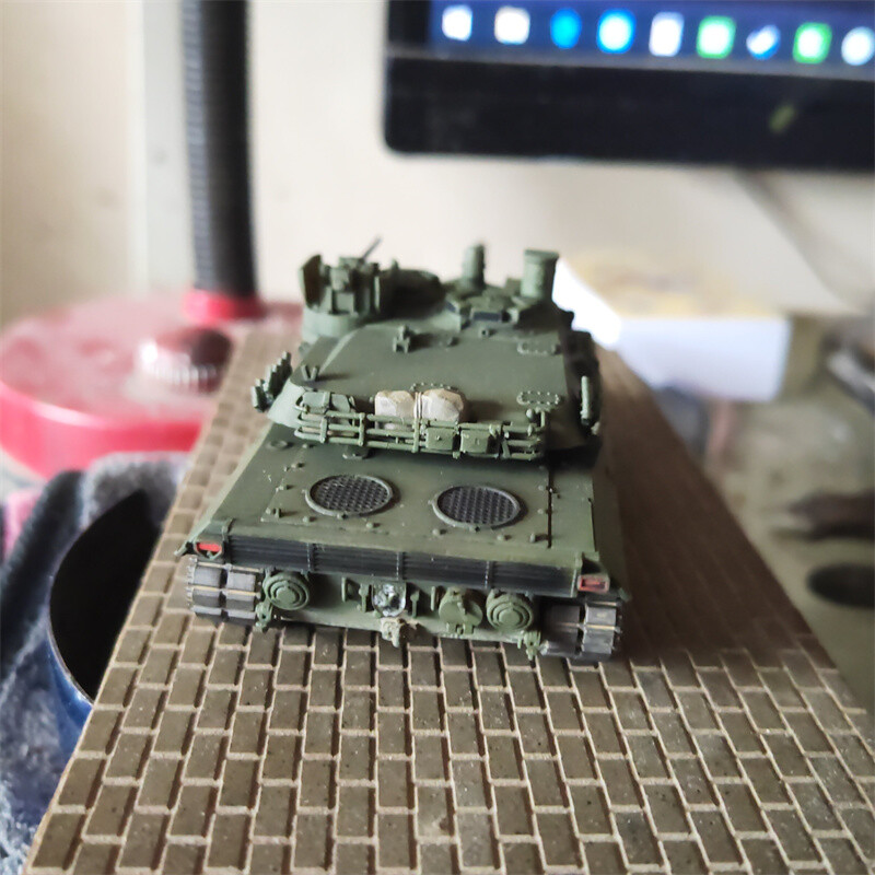 1/144 3Dプリント KPz 70 Ver.2.0 塗装済み完成品 1/72 Kpz-70 ドイツ 試作戦車 UVレジン製 高精度プリントキット 本