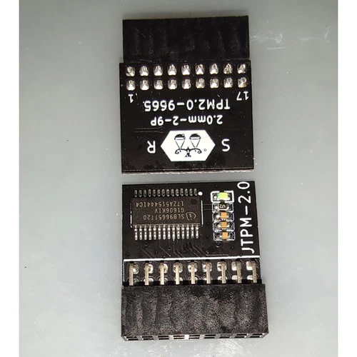 für Infineon TPM TPM2.0 Modul ASRock TPM 18-1 Pin Sicherheitsmodul Win11