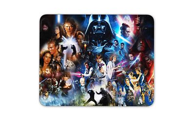 Office Non-Slip Rubber Computer Mouse Pad, Star Wars Rectangular