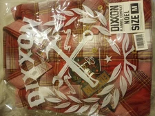 DIXXON Flannel Men’s Noel Christmas 2025 Sold Out Sz Med