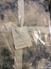 Pottery Barn Jardin Toile Blue Shower Curtain NWT 72x72 100 Cotton