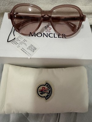 Moncler Pilot Pink Transparent Unisex Brand New with Tags and Box Made in Italy