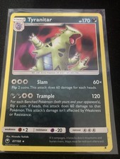 Tyranitar 87/168 SM Celestial Storm Holo Rare NM Pokemon Card 2018
