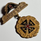 Antique 1908 Masonic Medal - Sovereign Great Priory of Canada - Toronto — photo 2