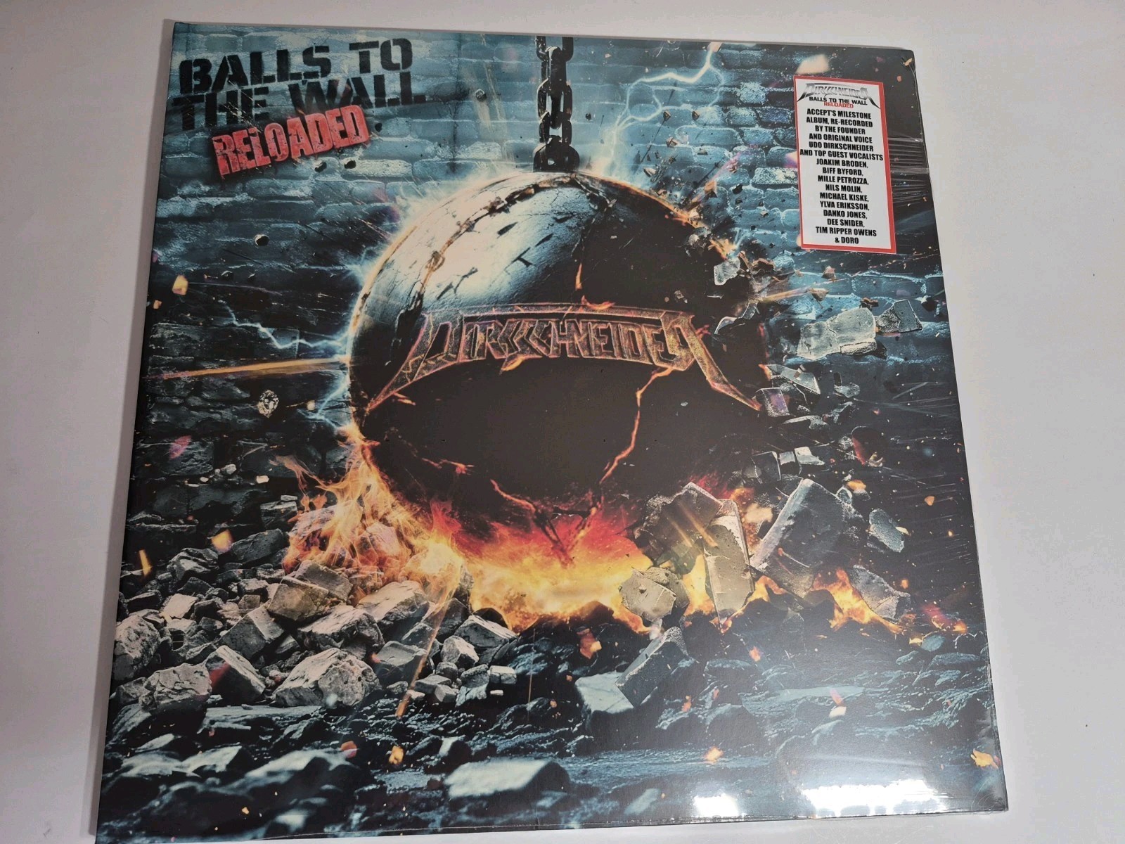 Dirkschneider Balls To The Wall Reloaded (Gardian of Night Marbled Vinyl Ltd. 3)