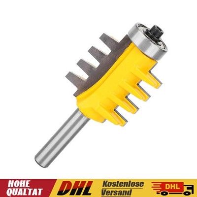 8 mm Schaft Profilverleimfräser Fingerzinken Holzfräser Finger Joint Fräser Tool