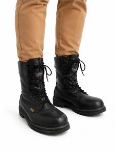 Vintage Prospector Men’s GORE-TEX Thinsulate Work & Combat Boots Black 9 EE Goretex × Vintage Vintage Prospector Boots Leather Black  main image 2