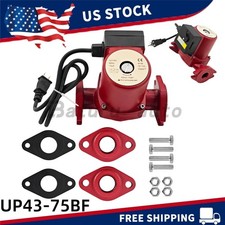 Bomba circuladora UP43-75BF NUEVA para Grundfos 115V 1 velocidad 40,9 GPM 1-1/2" brida