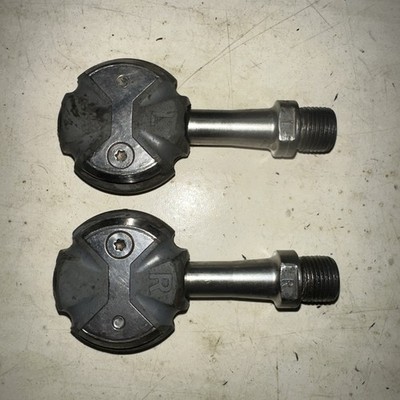 Pair 2 Speedplay Zero Stainless Steel Pedals Clipless Road Triathlon Bicycle