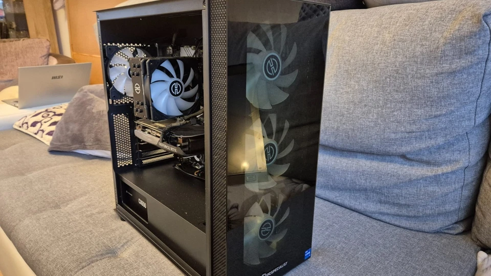 PC INTEL CORE I7-12700F, 16GB RAM, 1TB NVMe, GEFORCE RTX 4070 - Image 3 of 4