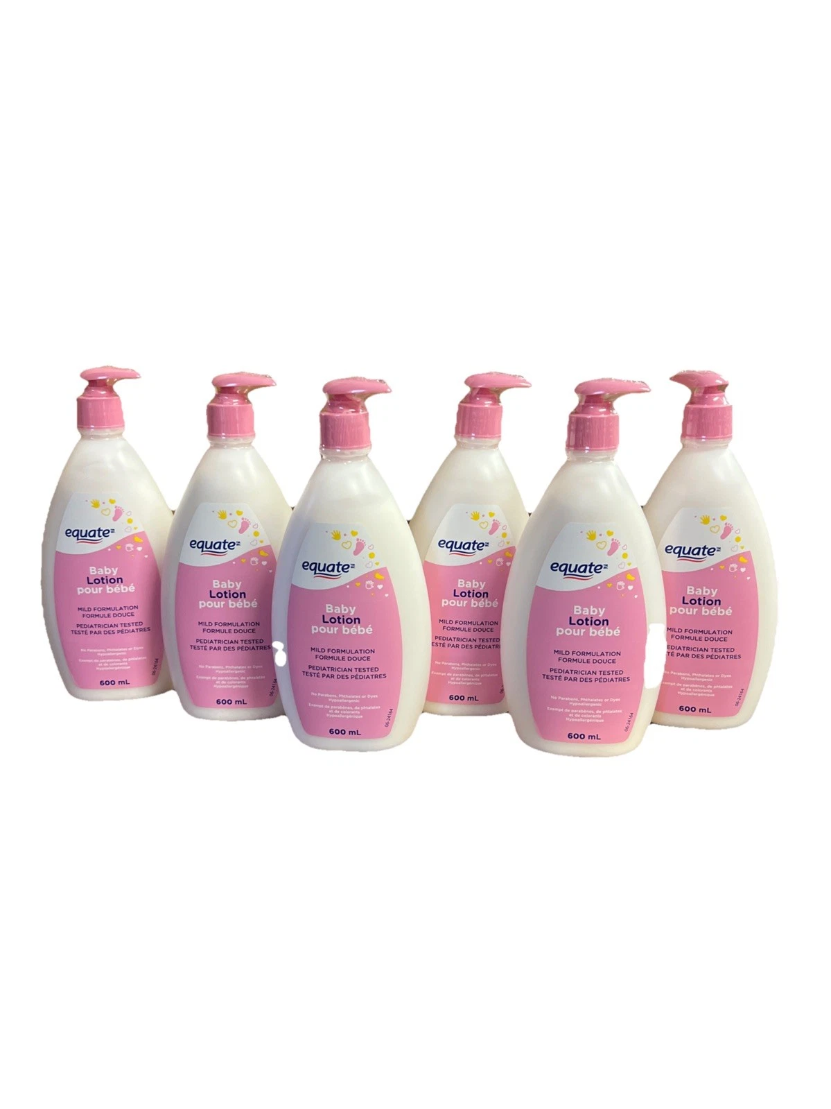 (6 Pack) Equate Hypoallergenic Baby Lotion
Opens in a new window or tab