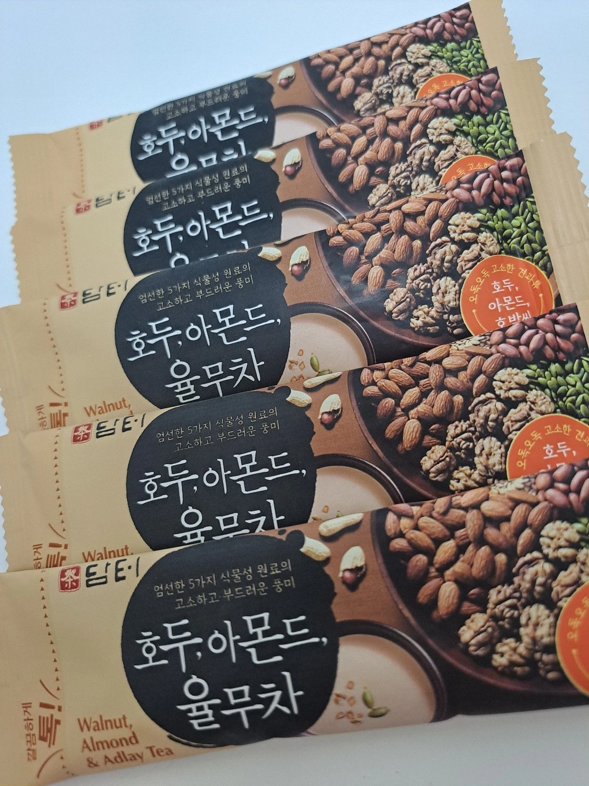 Nut mix tea Walnut, Almond, Adlay Tea (Korean famaus tea) x 30 sticks