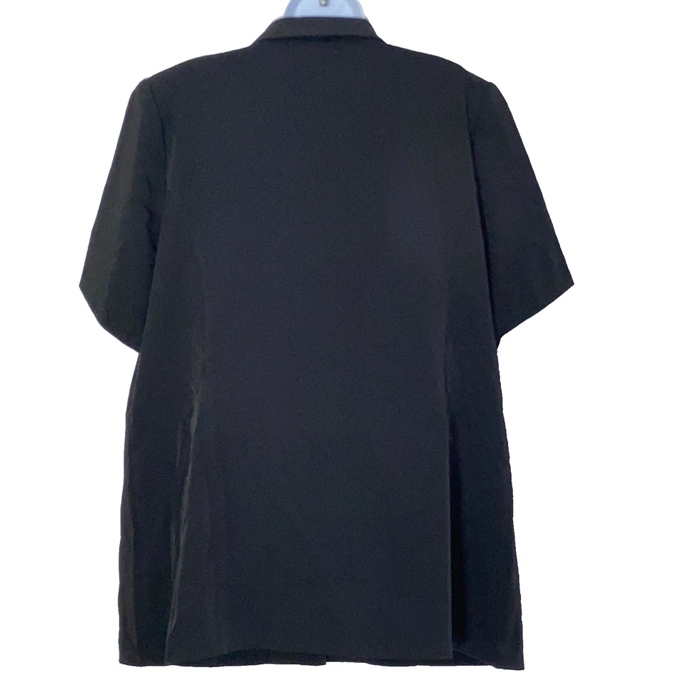 Chaqueta Traje Allison Woods Mujer Talla 18W Negra Nueva De Colección Foto 2 de 4