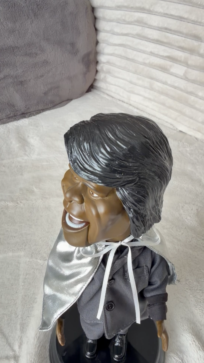 Gemmy James Brown Dancin' Shoutin' Animated Figure In Box, “I Feel