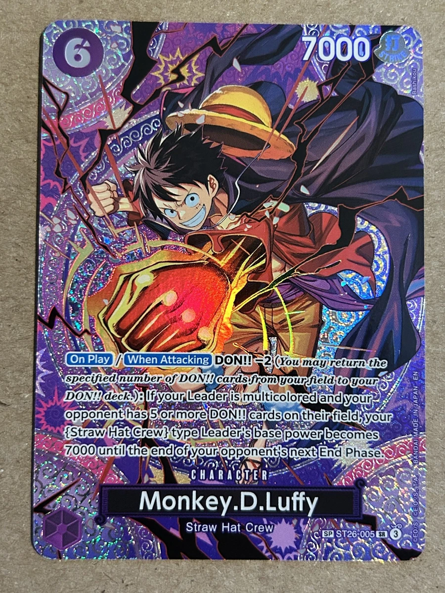Monkey.D.Luffy ST26-005 Adventure on Kami's Island for sale | eBay