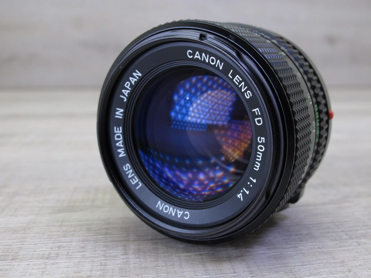 Canon FD 50mm f/1.4 Camera Lenses for sale | eBay