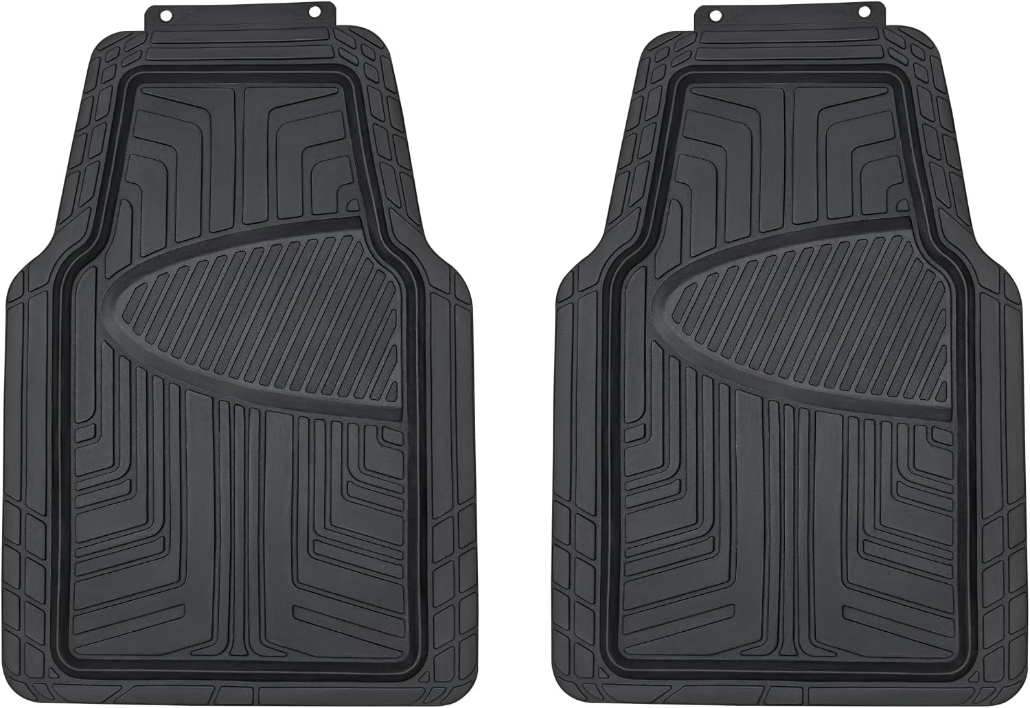 All-Season Floor Mats for Cars, SUVs and Trucks, Premium Rubber, All Weather