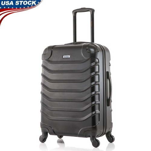Lightweight Hardside Luggage 24 Inch Spinner Wheels Durable Travel Carry-On Bag