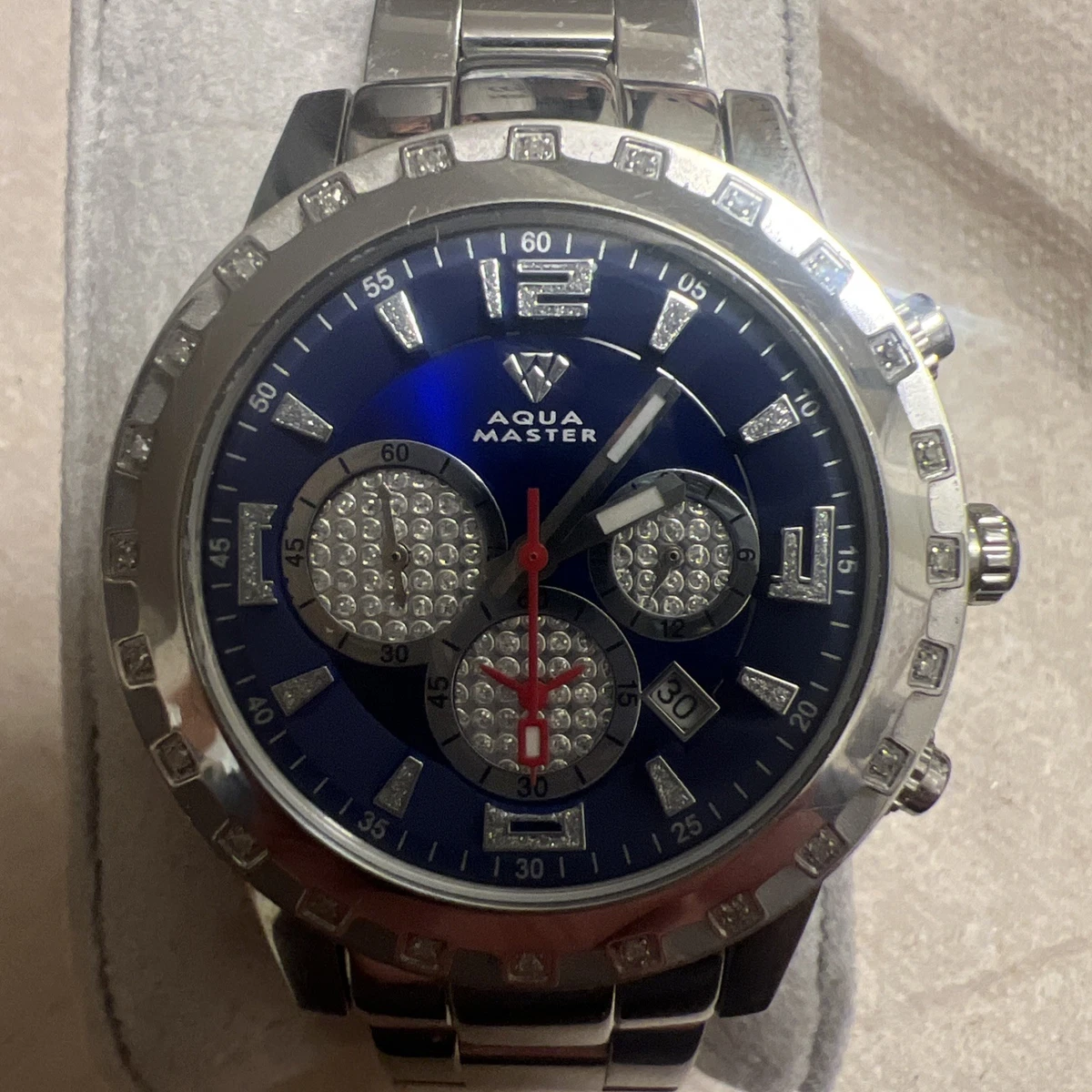Aqua Master Wristwatches with Chronograph for sale | eBay