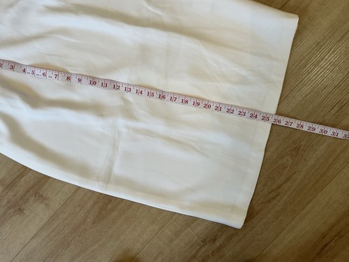 BASLER WHITE STRAIGHT FULLY LINED SKIRT SIZE 12 - Picture 4 of 10
