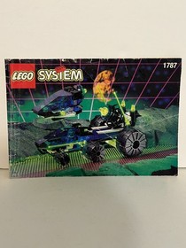 Lego - Unitron - 1787 - Crater Cruiser - 100% Complete - Instructions - Space