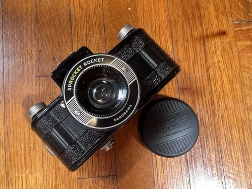Authentic Lomography Sprocket Rocket Panoramic 35 mm Film Camera Only