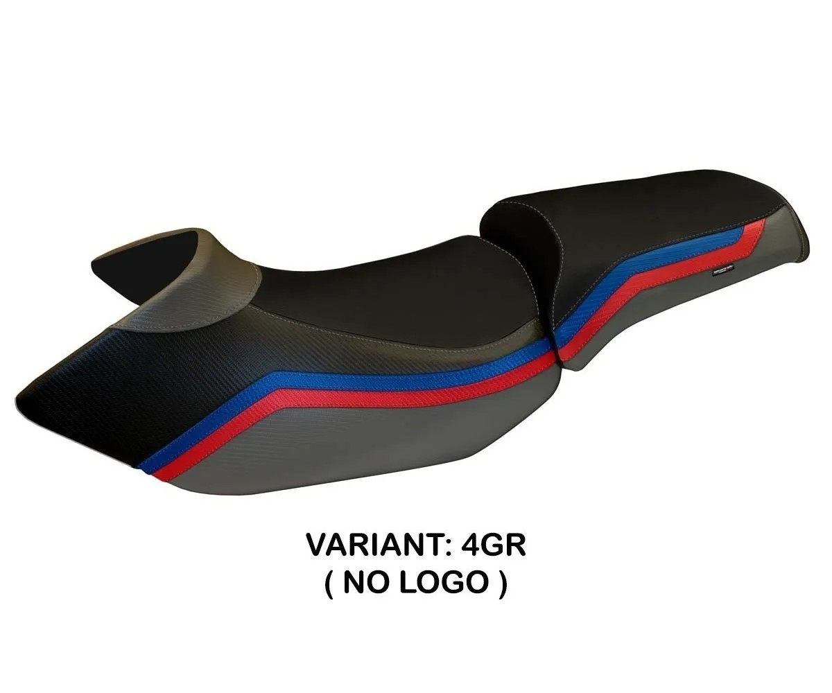 Seat saddle cover Lione 1 Gray (GR) TPZ Italia for BMW R 1200 GS 2005 > 2012 7P