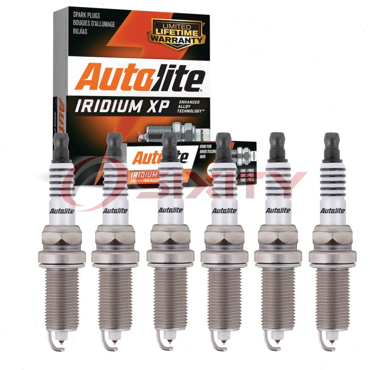 6 pc Autolite Iridium XP XP6003 Spark Plugs for Ignition Secondary iy