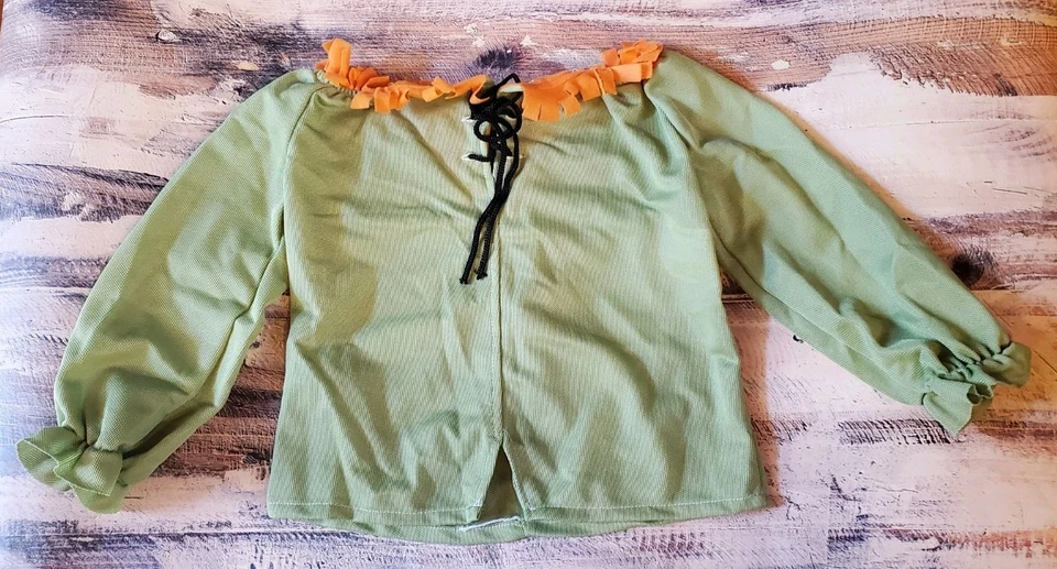 Rubies Scarecrow Wizard of OZ Halloween Costume Cosplay Sz Tween Small Dress 0-2 - Image 4 of 4