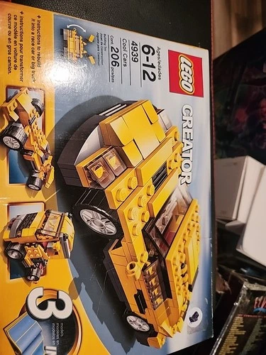 LEGO Creator 4939 Cool Cars NIB 3-in-1 Yellow Sports Race car