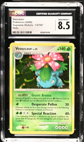 Venusaur graded CGC 8.5 for sale on eBay