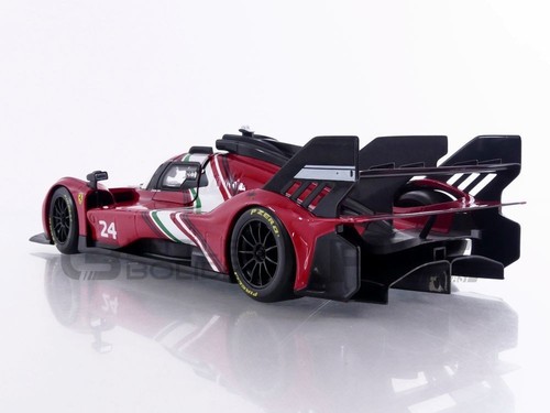 BBURAGO 1/18 - FERRARI 499P 3.0L TURBO V6 MODIFICATA - 2024 16302R - Foto 4 di 13