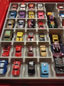Huge Vintage 46+ Micro Machines & Others Car Lot Plus Carrying Case