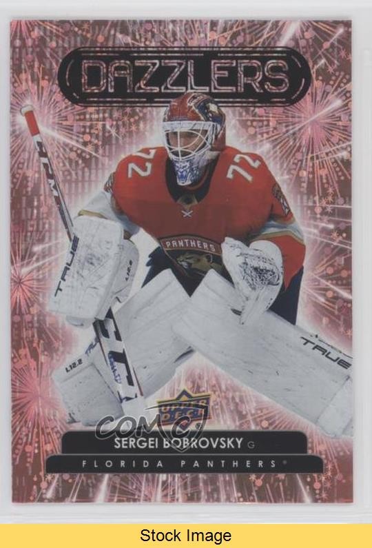 2022-23 Upper Deck Series 1 Dazzlers Pink Sergei Bobrovsky #DZ-15 READ 0s98